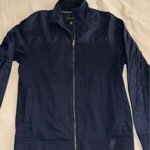 Banana Republic Navy Blue Zip-Up Jacket